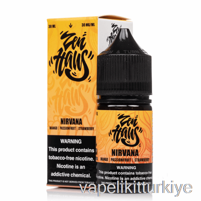 Vape Elektronik Sigara Nirvana - Zen Haus Tuzları - 30ml 30mg